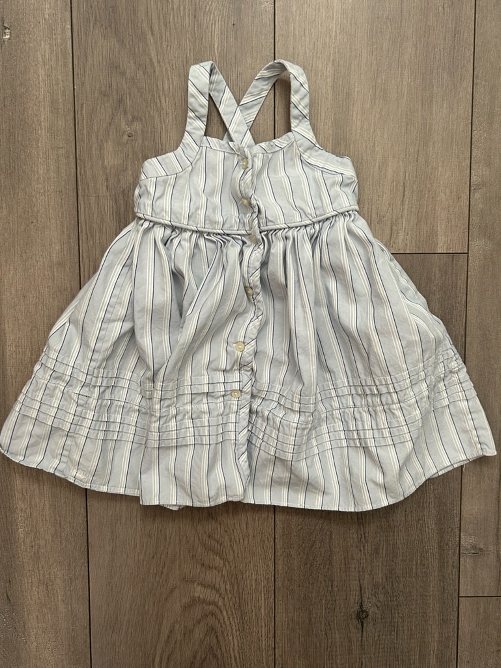 Ralph Lauren Infant/Toddler cotton striped dress - Size: 12 month's